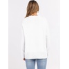 image:imageANRABESS Sweaters for Women 2026 Fall Long Sleeve Casual Loose Fit Knitted High Low Hem Basic Pullover Sweater TopsWhite