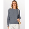 image:imageANRABESS Sweaters for Women 2026 Long Sleeve Crewneck Loose Fit Lightweight Knit Basic Fall Sweater OutfitsDark Grey