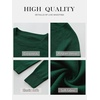 image:imageANRABESS Sweaters for Women 2026 Long Sleeve Crewneck Loose Fit Lightweight Knit Basic Fall Sweater OutfitsGreen