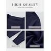 image:imageANRABESS Sweaters for Women 2026 Long Sleeve Crewneck Loose Fit Lightweight Knit Basic Fall Sweater OutfitsNavy Blue