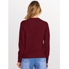 image:imageANRABESS Sweaters for Women 2026 Long Sleeve Crewneck Loose Fit Lightweight Knit Basic Fall Sweater OutfitsRed