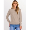image:imageANRABESS Sweaters for Women 2026 Long Sleeve Crewneck Loose Fit Lightweight Knit Basic Fall Sweater OutfitsTan