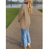 image:imageANRABESS Sweaters for Women Oversized Cable Knit Fall Long Sleeve Crewneck Casual Pullover Sweater Tops 2026 Winter OutfitsKhaki Brown