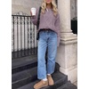 image:imageANRABESS Sweaters for Women Oversized Cable Knit Fall Long Sleeve Crewneck Casual Pullover Sweater Tops 2026 Winter OutfitsPurple