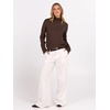 image:imageANRABESS Turtleneck Sweaters for Women Long Sleeve Dressy Casual Soft Knitted Button Pullover Tops 2026 Fall Winter ClothesChocola