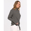 image:imageANRABESS Turtleneck Sweaters for Women Long Sleeve Dressy Casual Soft Knitted Button Pullover Tops 2026 Fall Winter ClothesGrey Khaki