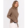 image:imageANRABESS Turtleneck Sweaters for Women Long Sleeve Dressy Casual Soft Knitted Button Pullover Tops 2026 Fall Winter ClothesLight Camel