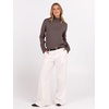 image:imageANRABESS Turtleneck Sweaters for Women Long Sleeve Dressy Casual Soft Knitted Button Pullover Tops 2026 Fall Winter ClothesNutmeg