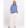 image:imageANRABESS Turtleneck Sweaters for Women Long Sleeve Dressy Casual Soft Knitted Button Pullover Tops 2026 Fall Winter ClothesSky