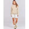 image:imageANRABESS Women Hoodies Oversized Fleece Long Sleeve Comfy Casual Basic Pullover Sweatshirts 2026 Fall Outfits Y2K ClothesApricot