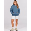 image:imageANRABESS Women Hoodies Oversized Fleece Long Sleeve Comfy Casual Basic Pullover Sweatshirts 2026 Fall Outfits Y2K ClothesDeep Blue