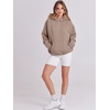 image:imageANRABESS Women Hoodies Oversized Fleece Long Sleeve Comfy Casual Basic Pullover Sweatshirts 2026 Fall Outfits Y2K ClothesLight Khaki