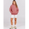 image:imageANRABESS Women Hoodies Oversized Fleece Long Sleeve Comfy Casual Basic Pullover Sweatshirts 2026 Fall Outfits Y2K ClothesPeach