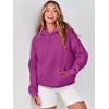image:imageANRABESS Women Hoodies Oversized Fleece Long Sleeve Comfy Casual Basic Pullover Sweatshirts 2026 Fall Outfits Y2K ClothesPurple