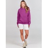 image:imageANRABESS Women Hoodies Oversized Fleece Long Sleeve Comfy Casual Basic Pullover Sweatshirts 2026 Fall Outfits Y2K ClothesPurple