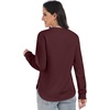 image:imageANRABESS Women Long Sleeve Quilted Pattern Sweatshirt  Lightweight Fleece Hoodie Loose Fit Crewneck Diamond Pullover TopsSoft Casual for DailySchoolOfficeFall amp WinterDeep Red
