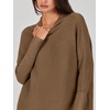 image:imageANRABESS Women Oversized Casual Loose Turtleneck Long Sleeve Slouchy Baggy Knit Tunic Sweaters Pullover 2026 Fall OutfitsCoffee