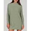 image:imageANRABESS Women Oversized Casual Loose Turtleneck Long Sleeve Slouchy Baggy Knit Tunic Sweaters Pullover 2026 Fall OutfitsGrass