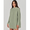 image:imageANRABESS Women Oversized Casual Loose Turtleneck Long Sleeve Slouchy Baggy Knit Tunic Sweaters Pullover 2026 Fall OutfitsGrass