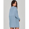 image:imageANRABESS Women Oversized Casual Loose Turtleneck Long Sleeve Slouchy Baggy Knit Tunic Sweaters Pullover 2026 Fall OutfitsGray Blue