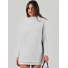 image:imageANRABESS Women Oversized Casual Loose Turtleneck Long Sleeve Slouchy Baggy Knit Tunic Sweaters Pullover 2026 Fall OutfitsGrey