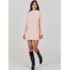 image:imageANRABESS Women Oversized Casual Loose Turtleneck Long Sleeve Slouchy Baggy Knit Tunic Sweaters Pullover 2026 Fall OutfitsPink