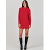 image:imageANRABESS Women Oversized Casual Loose Turtleneck Long Sleeve Slouchy Baggy Knit Tunic Sweaters Pullover 2026 Fall OutfitsRed