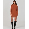 image:imageANRABESS Women Oversized Casual Loose Turtleneck Long Sleeve Slouchy Baggy Knit Tunic Sweaters Pullover 2026 Fall OutfitsRust