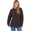 image:imageANRABESS Women Oversized Chunky Cable Knitted Vintage Sweater 2026 Fall Winter OutfitsCoffee