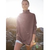 image:imageANRABESS Women Quarter Zip Oversized Casual Loose Rib Knit Cozy Pullover Sweaters Top 2026 Fall Fashion Outfits ClothesNutmeg