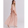 image:imageANRABESS Womens 12 Sleeve Beach Wedding Guest Maxi Dresses 2026 Summer Wrap V Neck Boho Floral Flowy Slit Long DressesFloral Rose Gold