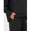 image:imageANRABESS Womens 2 Piece Outfits Sweatsuits Oversized Sweatshirts Barrel Pants Matching Lounge Sets 2026 Fall Travel ClothesBlack
