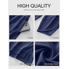 image:imageANRABESS Womens 2 Piece Outfits Sweatsuits Oversized Sweatshirts Barrel Pants Matching Lounge Sets 2026 Fall Travel ClothesNavy Blue