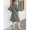 image:imageANRABESS Womens Cardigan Long Sweater Oversized Open Front Knit Coatigan Duster Coat 2026 Trendy Fall Outfits OuterwearDeep Grey