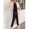 image:imageANRABESS Womens Cardigan Long Sweater Oversized Open Front Knit Coatigan Duster Coat 2026 Trendy Fall Outfits OuterwearKhaki Beige