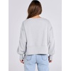 image:imageANRABESS Womens Cropped Sweatshirts Oversized Crewneck Long Sleeve Tops 2026 Spring Winter Loose Pullover Teen Girls ClothesGray
