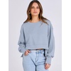 image:imageANRABESS Womens Cropped Sweatshirts Oversized Crewneck Long Sleeve Tops 2026 Spring Winter Loose Pullover Teen Girls ClothesLight Blue