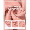 image:imageANRABESS Womens Long Sleeve Henley Oversized Sweatshirts  Button Slit Hem Tunic Tops Soft Loose Fit Pullover School Work Office Outfits Lounge Casual Fall Winter ClothesCoral Pink