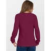 image:imageANRABESS Womens Long Sleeve Henley Shirts Button Down Tunic Tops Fall Lightweight Sweaters Business Casual Blouses 2026Burgundy