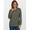 image:imageANRABESS Womens Long Sleeve Henley Shirts Button Down Tunic Tops Fall Lightweight Sweaters Business Casual Blouses 2026Deep Green