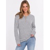 image:imageANRABESS Womens Long Sleeve Henley Shirts Button Down Tunic Tops Fall Lightweight Sweaters Business Casual Blouses 2026Grey