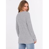 image:imageANRABESS Womens Long Sleeve Henley Shirts Button Down Tunic Tops Fall Lightweight Sweaters Business Casual Blouses 2026Grey