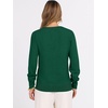 image:imageANRABESS Womens Long Sleeve V Neck Basic Sweaters  Classic Pullover TopsSoft LooseBusiness Casual WorkTravel VacationAll Day WearFall Spring OutfitsWinter Layer ClothingDark Forest Green