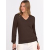 image:imageANRABESS Womens Long Sleeve V Neck Basic Sweaters  Classic Pullover TopsSoft LooseBusiness Casual WorkTravel VacationAll Day WearFall Spring OutfitsWinter Layer ClothingCoffee
