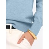 image:imageANRABESS Womens Long Sleeve V Neck Basic Sweaters  Classic Pullover TopsSoft LooseBusiness Casual WorkTravel VacationAll Day WearFall Spring OutfitsWinter Layer ClothingLight Blue