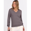 image:imageANRABESS Womens Long Sleeve V Neck Basic Sweaters  Classic Pullover TopsSoft LooseBusiness Casual WorkTravel VacationAll Day WearFall Spring OutfitsWinter Layer ClothingNutmeg