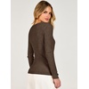 image:imageANRABESS Womens Long Sleeve V Neck Ribbed Sweaters Shirts  Slim Fit Tops Lightweight Soft Knit Pullover Business Casual Outfits Work Office AllDay Wear Fall Winter Layer ClothingBrown