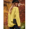 image:imageANRABESS Womens Oversized Casual Loose Slouchy Scoop V Neck Batwing Long Sleeve Knit 2026 Fall Pullover SweatersYellow