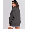 image:imageANRABESS Womens Oversized Sweatshirts Crew Neck Long Sleeve Shirts Casual Loose Slit 2026 Fall Outfits Y2K Teen Girls ClothesDeep Gray