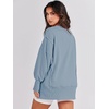 image:imageANRABESS Womens Oversized Sweatshirts Crew Neck Long Sleeve Shirts Casual Loose Slit 2026 Fall Outfits Y2K Teen Girls ClothesLight Blue